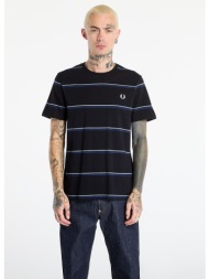 μπλουζάκι fred perry fine stripe t-shirt black xl