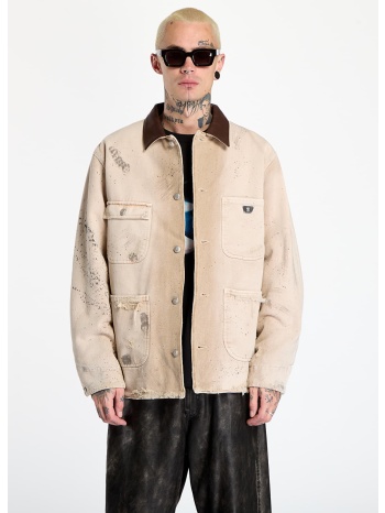 μπουφάν misbhv marfa twill work jacket dusted white xl σε προσφορά