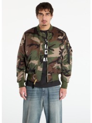 μπουφάν alpha industries ma-1 base flight jacket camo wdl camo 65 xl