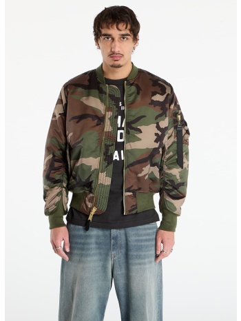 μπουφάν alpha industries ma-1 base flight jacket camo wdl σε προσφορά