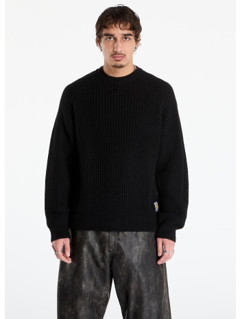 πουλόβερ carhartt wip firth sweater black l σε προσφορά