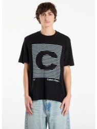 μπλουζάκι calvin klein jeans ss 20s io ck speaker graphic tee black m