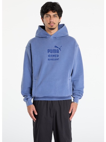 φούτερ puma x represent graphic hoodie blue dusk s σε προσφορά