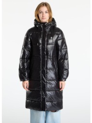 παλτό calvin klein jeans shine long puffer coat black l