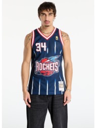 mitchell & ness nba swingman road jersey rockets 1996 hakeem olajuwon navy xl