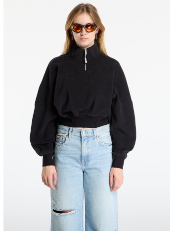 φούτερ jordan flight fleece women`s quarter-zip top black/ σε προσφορά