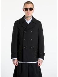 μπουφάν comme des garçons shirt double breasted coat black s
