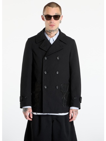 μπουφάν comme des garçons shirt double breasted coat black s σε προσφορά