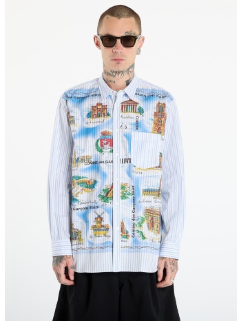 πουκάμισο comme des garçons shirt striped shirt with σε προσφορά