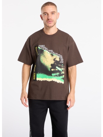 μπλουζάκι pleasures domination t-shirt brown s σε προσφορά