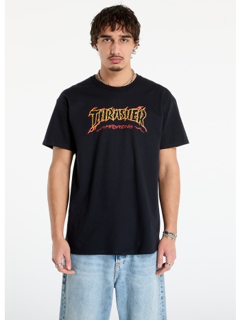 μπλουζάκι thrasher cracked by exteenager t-shirt black s σε προσφορά