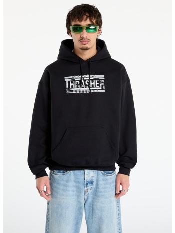 φούτερ thrasher chrome genuine hoodie black m σε προσφορά