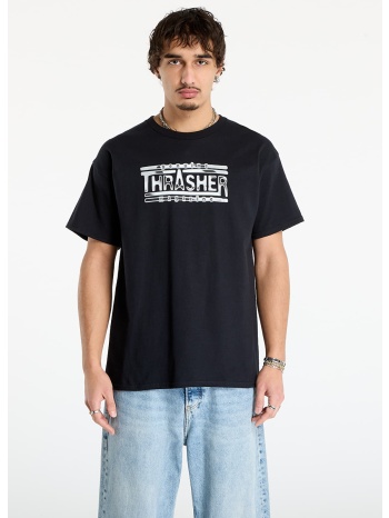 μπλουζάκι thrasher chrome genuine t-shirt black m σε προσφορά