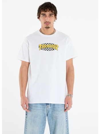 μπλουζάκι thrasher checkered oval t-shirt white l σε προσφορά