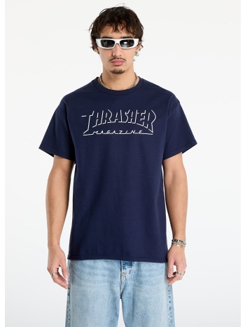 μπλουζάκι thrasher shadow mag logo t-shirt navy xxl σε προσφορά