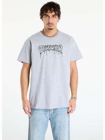 μπλουζάκι thrasher one-liner t-shirt spory grey l σε προσφορά