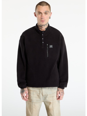 φούτερ patta sherpa fleece overhead unisex black xxl σε προσφορά