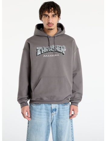φούτερ thrasher disco by spanky hoodie charcoal l σε προσφορά