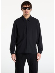 πουκάμισο rapha men`s long sleeve tech shirt black/ carbon grey l