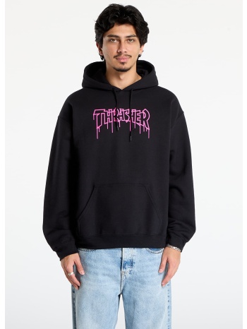 φούτερ thrasher one-liner hoodie black s σε προσφορά
