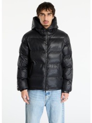 μπουφάν patta quilted script logo puffer jacket unisex black xl