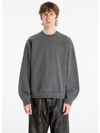 φούτερ carhartt wip rggd sweat unisex black garment dyed l σε προσφορά