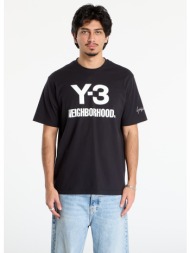 t-shirt y-3 x neighborhood logo tee unisex black s