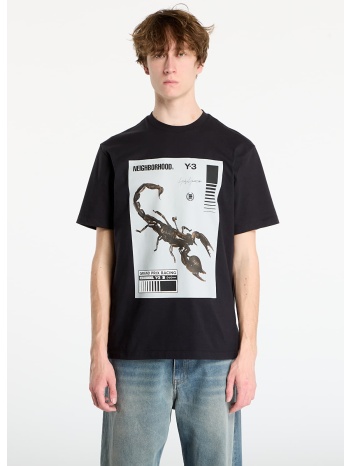 t-shirt y-3 x neighborhood graphic tee unisex black m σε προσφορά