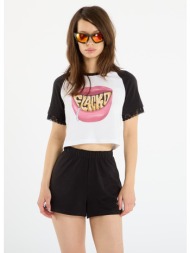 t-shirt puma x a$ap rocky flacko smile baby tee puma white l