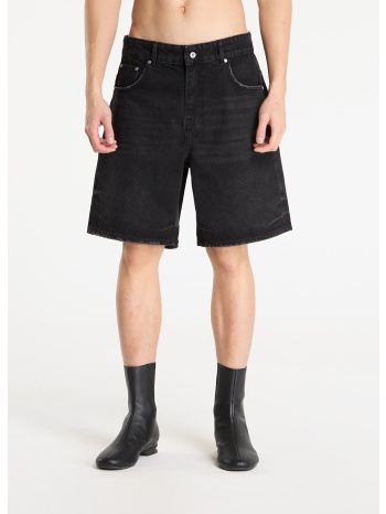 σορτς represent r10t tailored denim shorts black w32 σε προσφορά
