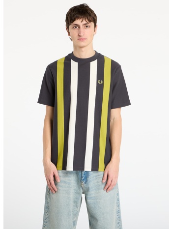 t-shirt fred perry vertical stripe t-shirt anchor grey xl σε προσφορά