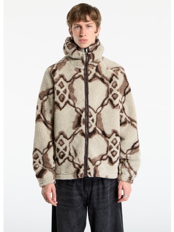 φούτερ daily paper burned shield sherpa hoodie off white m σε προσφορά