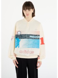 φούτερ adidas archive summersport sweatshirt cream white m