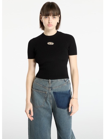 t-shirt diesel m-valari-ss knitwear black l σε προσφορά