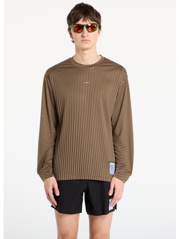 t-shirt satisfy auralite pleated long tee olive s