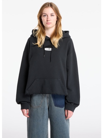 φούτερ mm6 rtw show sweatshirt washed black xs σε προσφορά