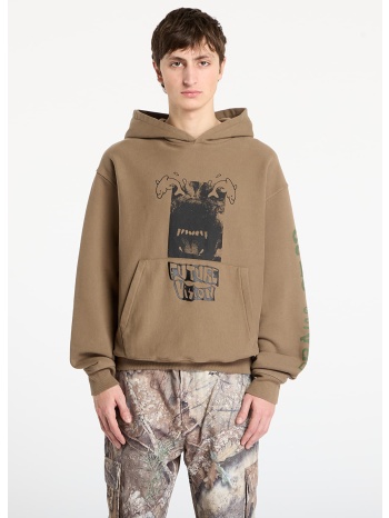 φούτερ brain dead future vision hoodie coffee m σε προσφορά