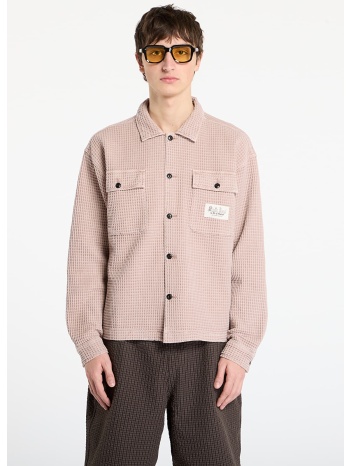 πουκάμισο brain dead waffle button front shirt sand l σε προσφορά