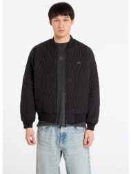 μπουφάν filling pieces bomber quilted black xl