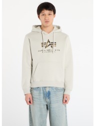 φούτερ alpha industries basic hoodie bl effect print stone m