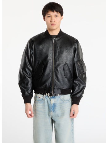 μπουφάν wasted paris m kingdom faux leather bomber black l σε προσφορά