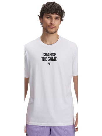 t-shirt under armour curry playable tee 1 white l σε προσφορά