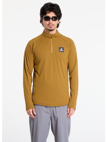 φούτερ saysky blaze half zip light fleece camel m σε προσφορά
