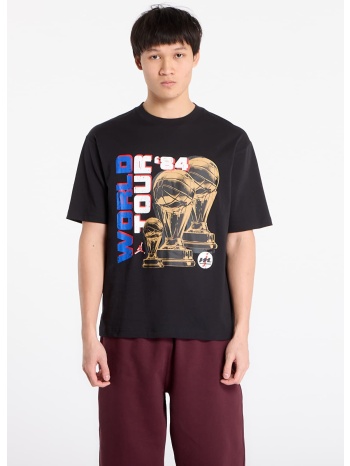 t-shirt jordan m nc world tour ss crew black xl σε προσφορά