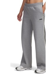 παντελόνια under armour icon hwt flc puddle pant gray m