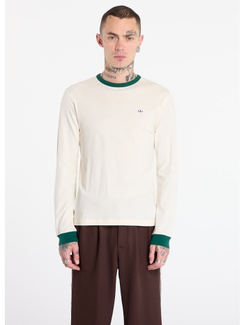 t-shirt adidas x clot ls tee unisex crew white s