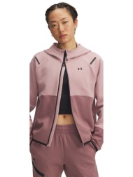 φούτερ under armour unstoppable fleece fz pink m