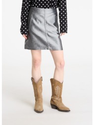 φούστα calvin klein jeans a line denim skirt blue 24