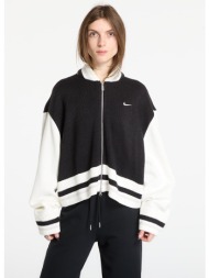 πουλόβερ nike sportswear women`s cardigan black/ sail/ vast grey/ sail xs