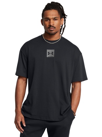 t-shirt under armour m hw os sm box ss t-shirt black xxl σε προσφορά